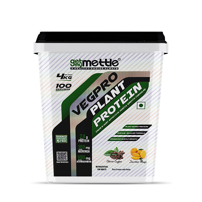 GetmyMettle Veg Pro | Plant Protein 24g