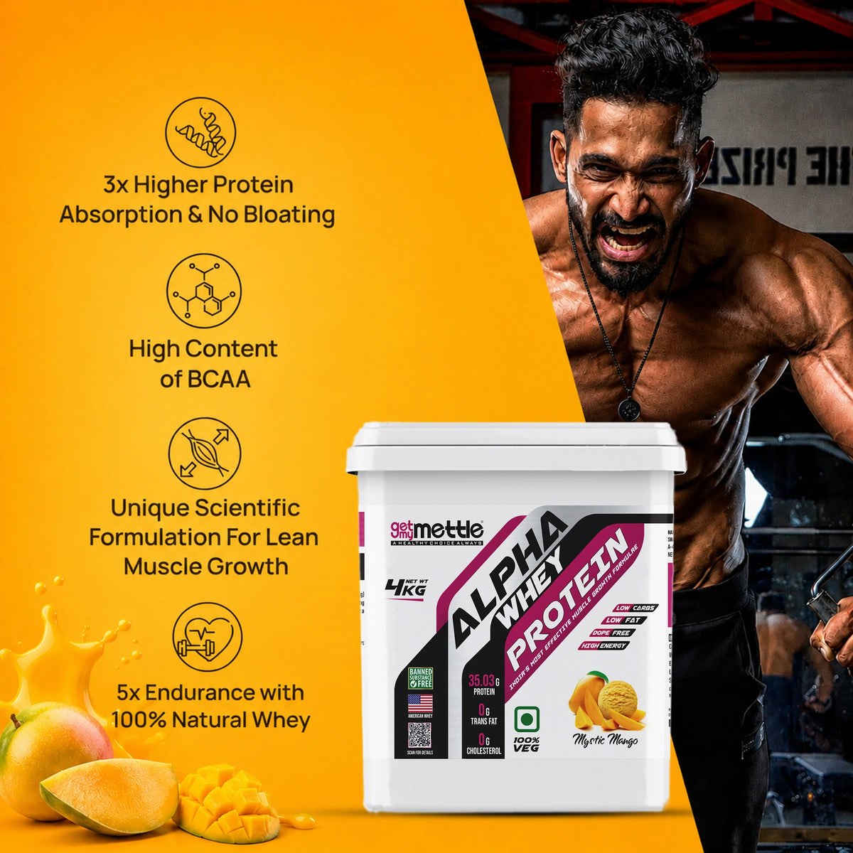 GetmyMettle Alpha Whey Protein