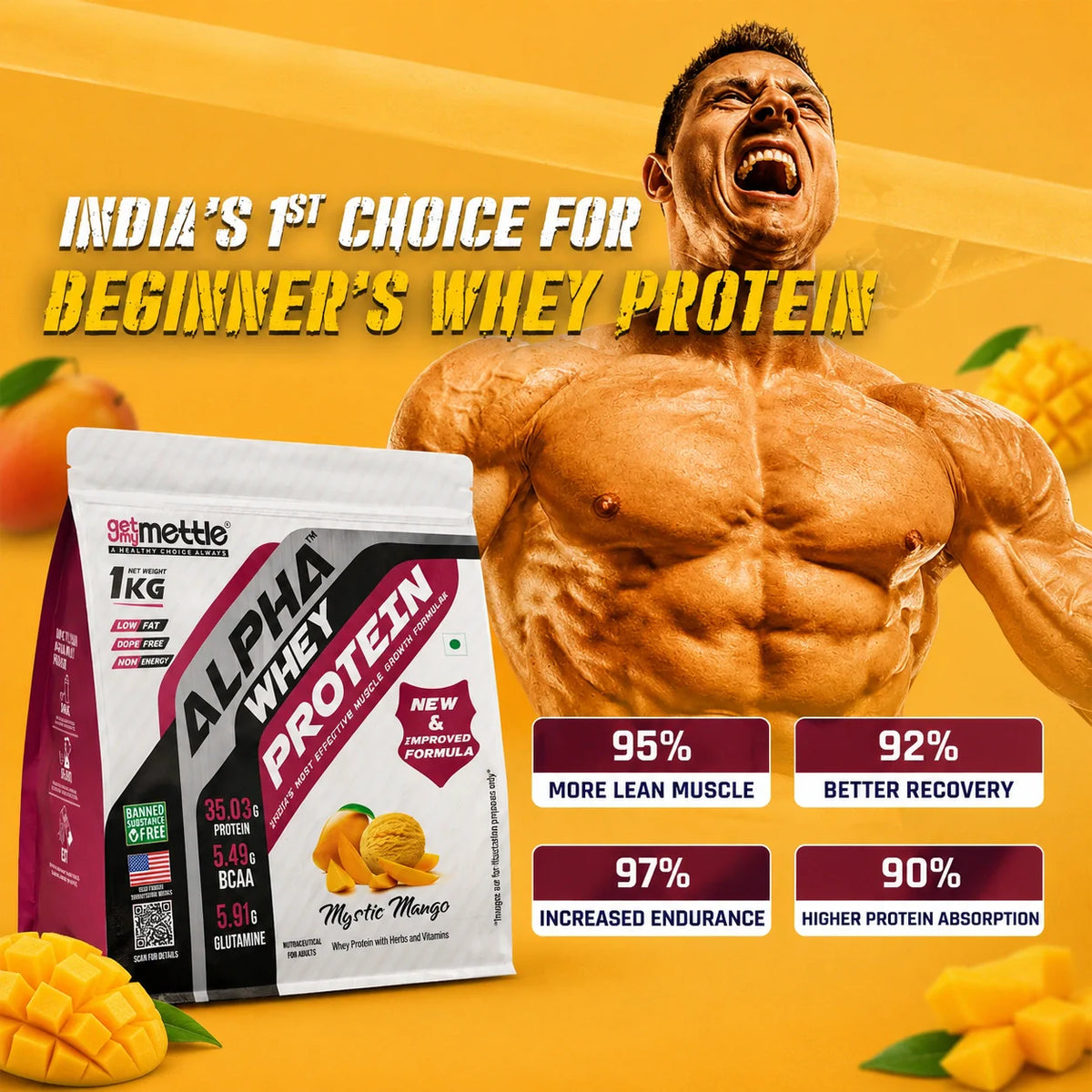 GetmyMettle Alpha Whey Protein