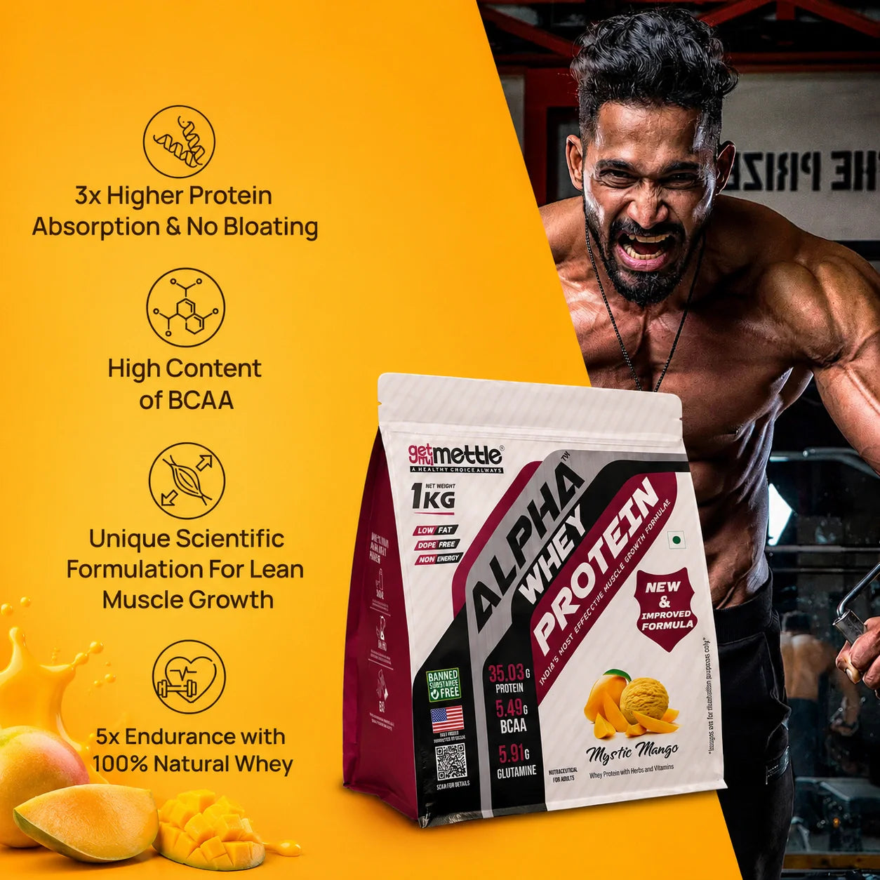 GetmyMettle Alpha Whey Protein
