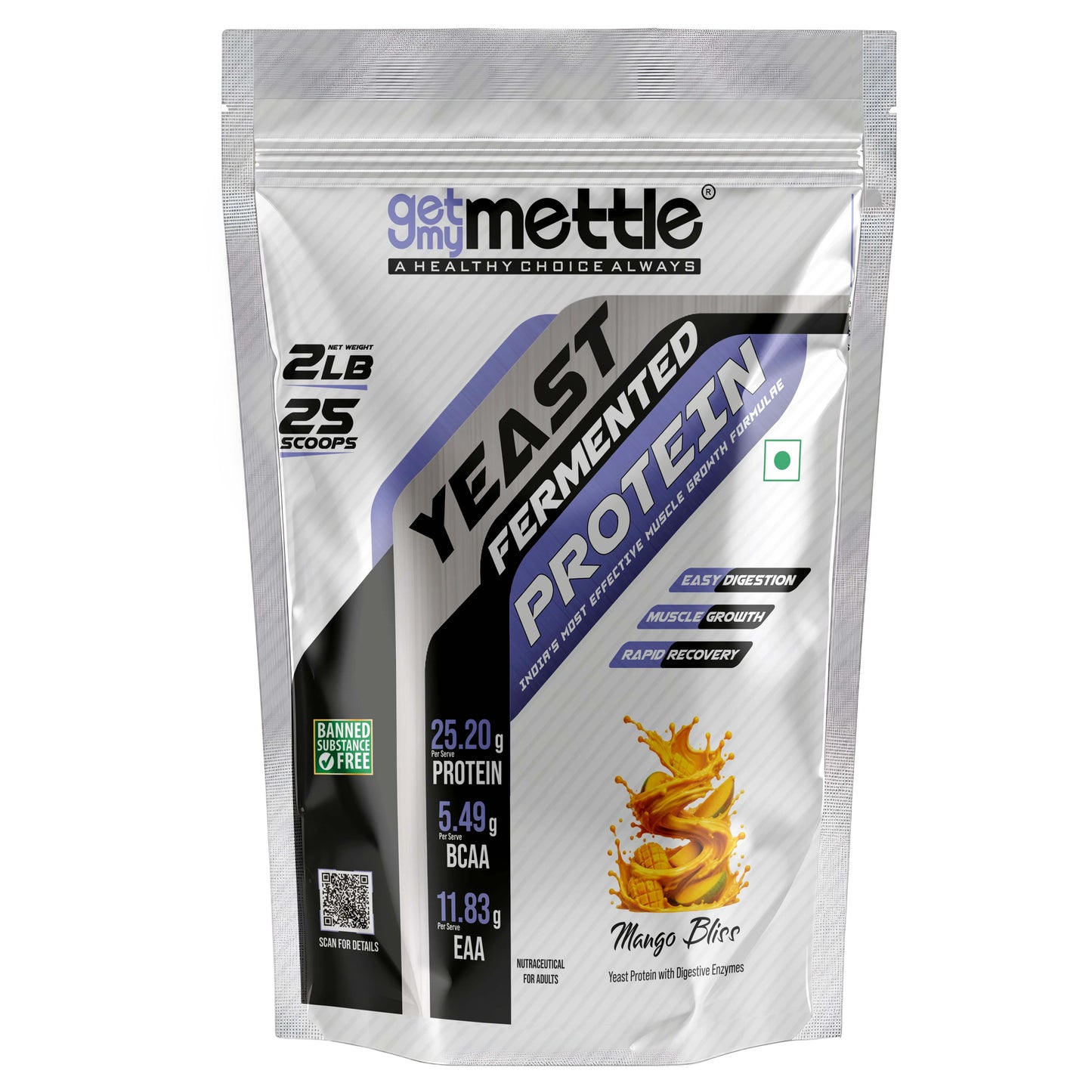 GetmyMettle Yeast Protein