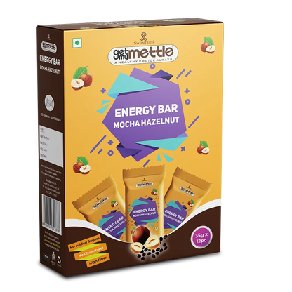 GetmyMettle Mocha Hazelnut Energy Bars