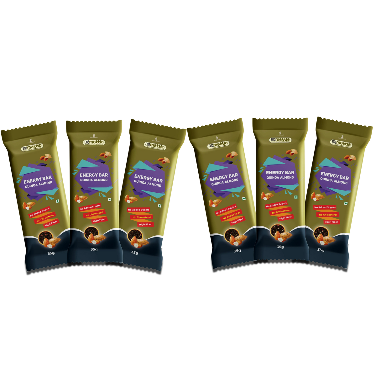 GetmyMettle Quinoa Almond Energy Bars