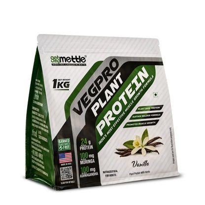 GetmyMettle Veg Pro | Plant Protein 24g