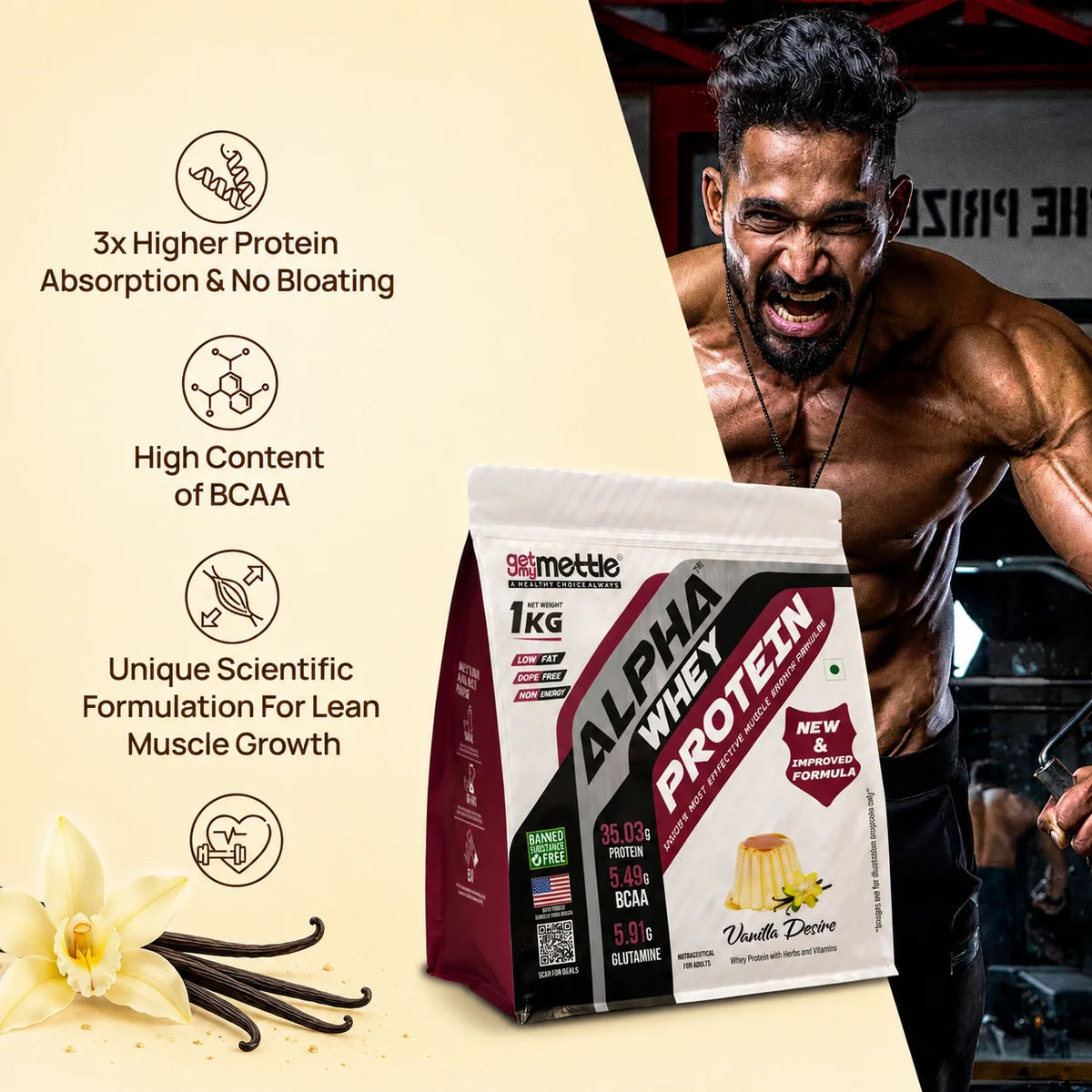 GetmyMettle Alpha Whey Protein