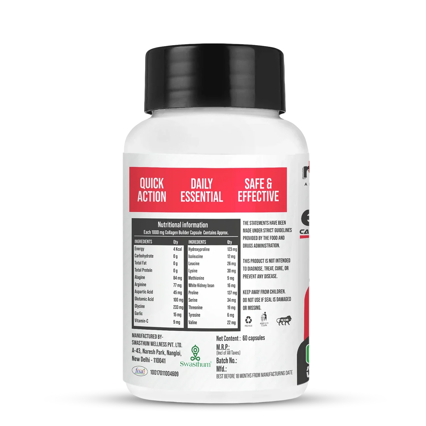 GetmyMettle Collagen Builder 1000 mg