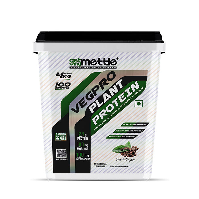 GetmyMettle Veg Pro | Plant Protein 24g