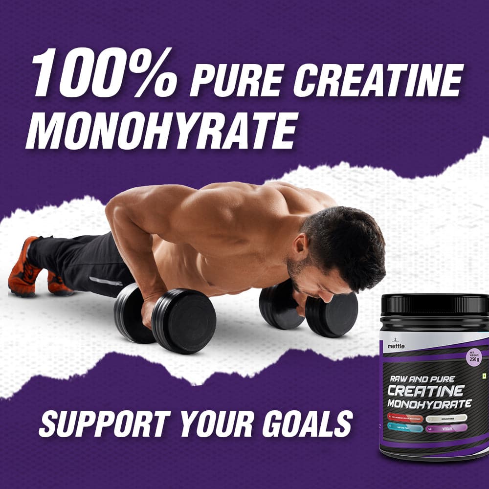 GetmyMettle Raw and Pure Creatine Monohydrate