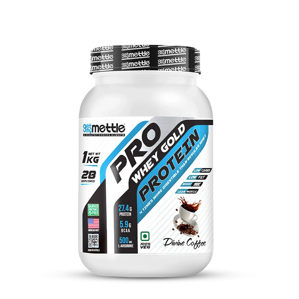 GetmyMettle Pro Whey Gold Protein