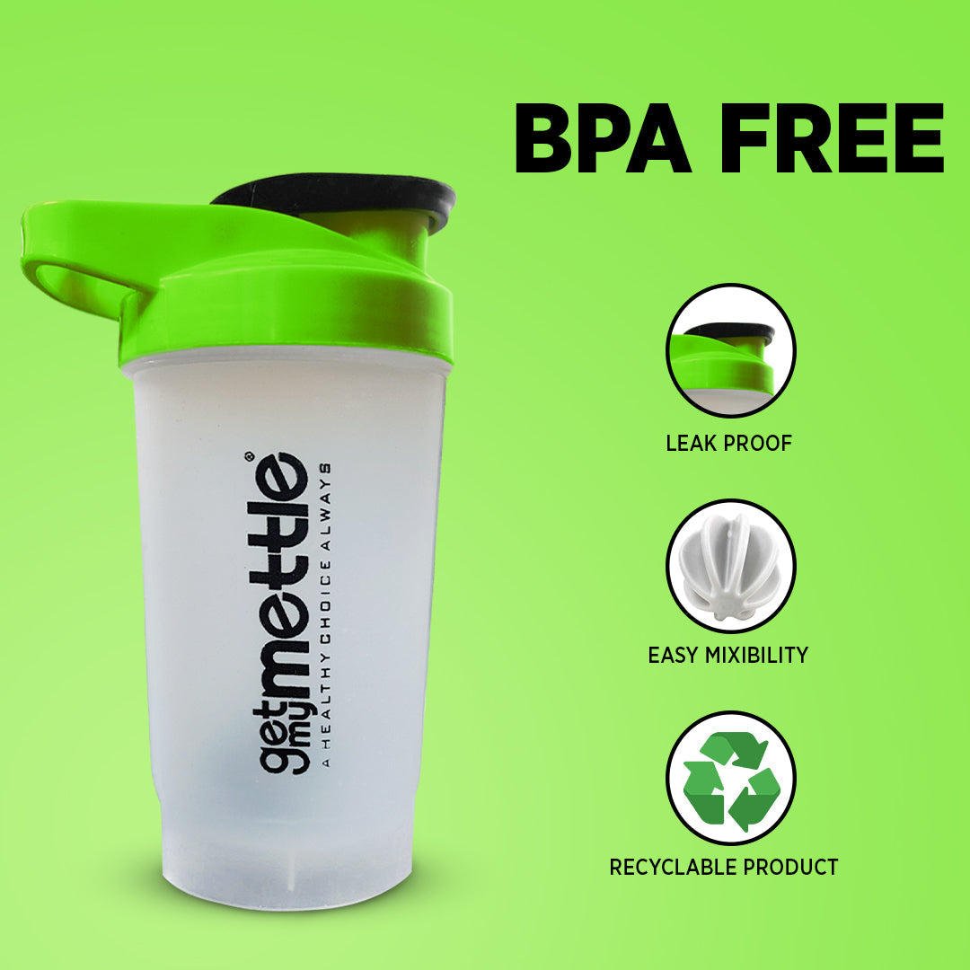 GetmyMettle 400ml Shaker Bottle