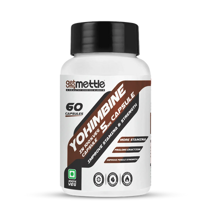 Getmymettle yohimbine 60 Capsules