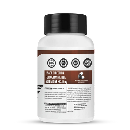 Getmymettle yohimbine 60 Capsules