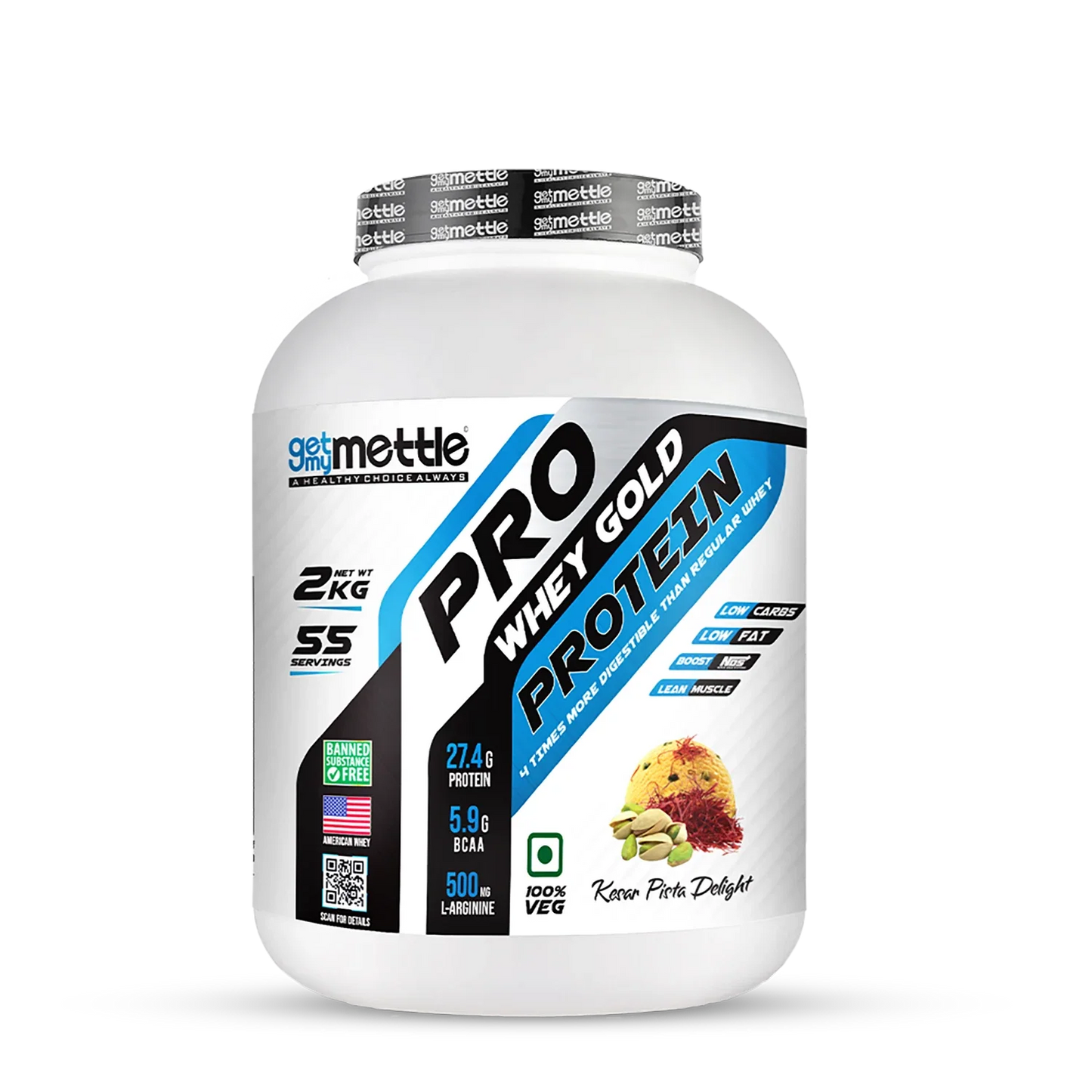 GetmyMettle Pro Whey Gold Protein