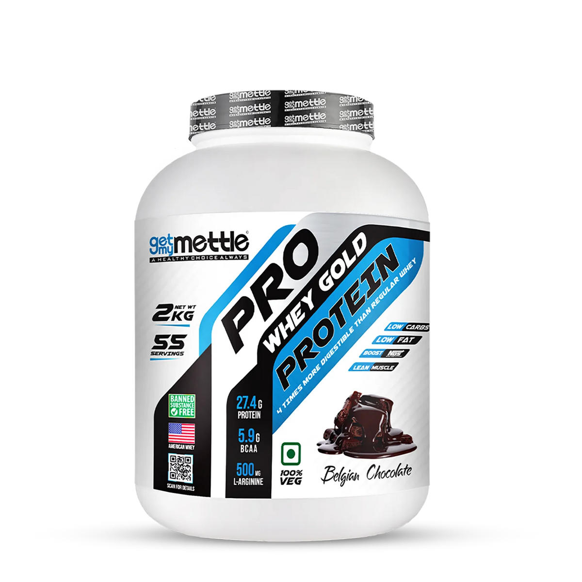 GetmyMettle Pro Whey Gold Protein
