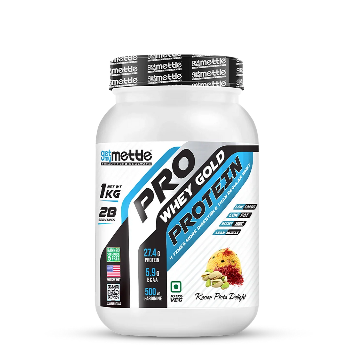 GetmyMettle Pro Whey Gold Protein
